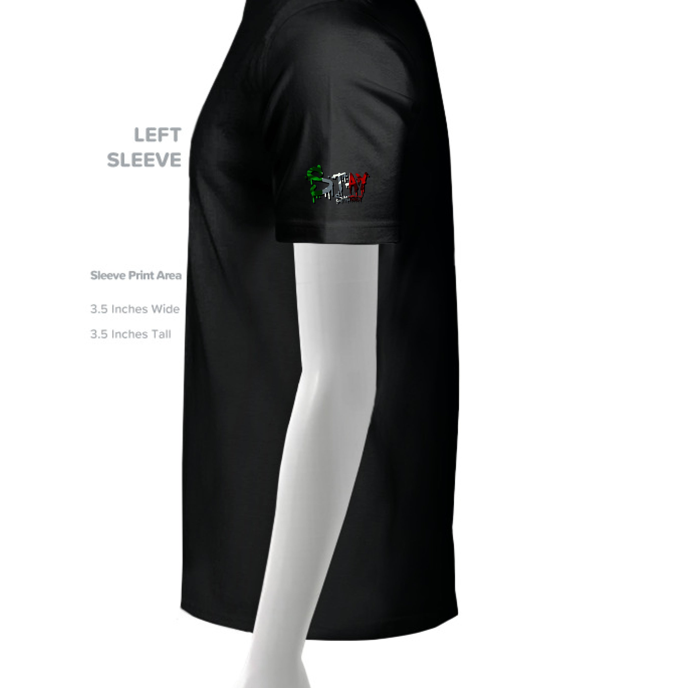 Solid Black Blend - SLEEVE_LEFT